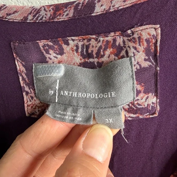 Anthropologie The Somerset Maxi Dress
Chiffon Edition Sz 3X - Picture 6 of 16